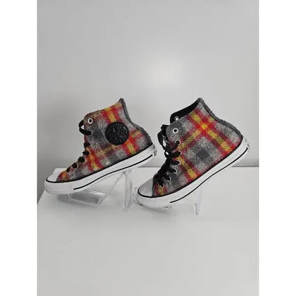 Converse Woolrich Plaid High-Top Sneakers - Picture 8 of 15
